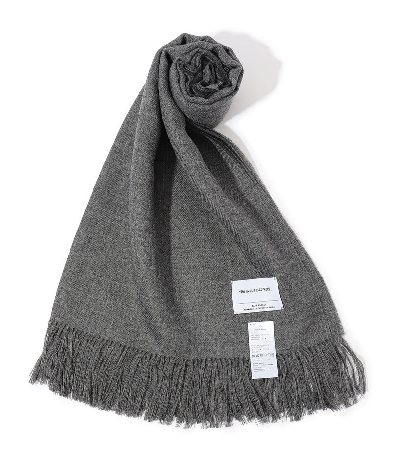 THE INOUE BROTHERS... Non Brushed Large Stole