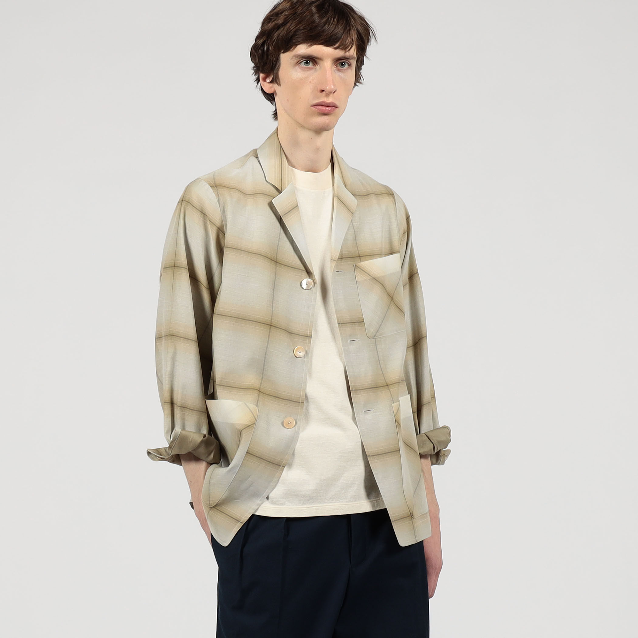 別注】PENDLETON コットンシルク トップスタージャケット