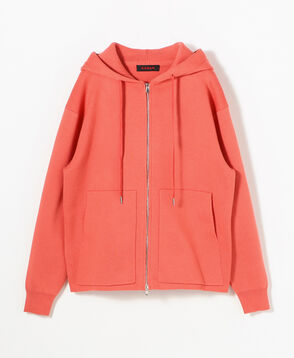 CABaN コットンカシミヤ ジップパーカ