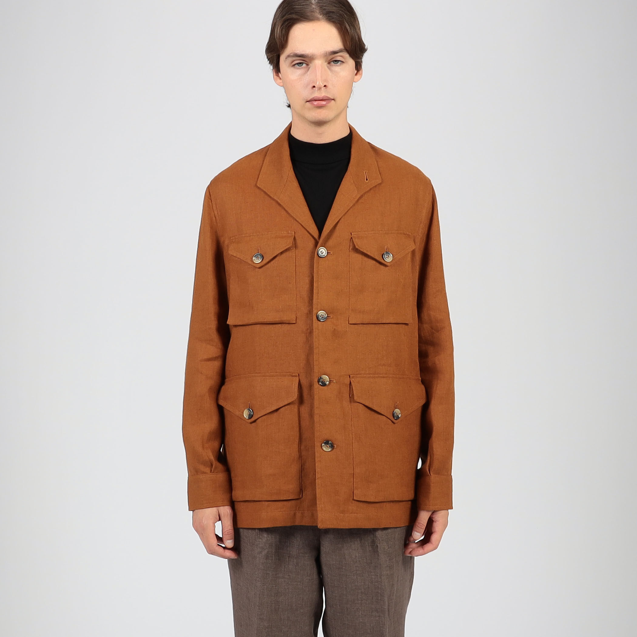 Justo Gimeno TEBA JAKCKET リネンジャケット｜トゥモローランド 公式通販