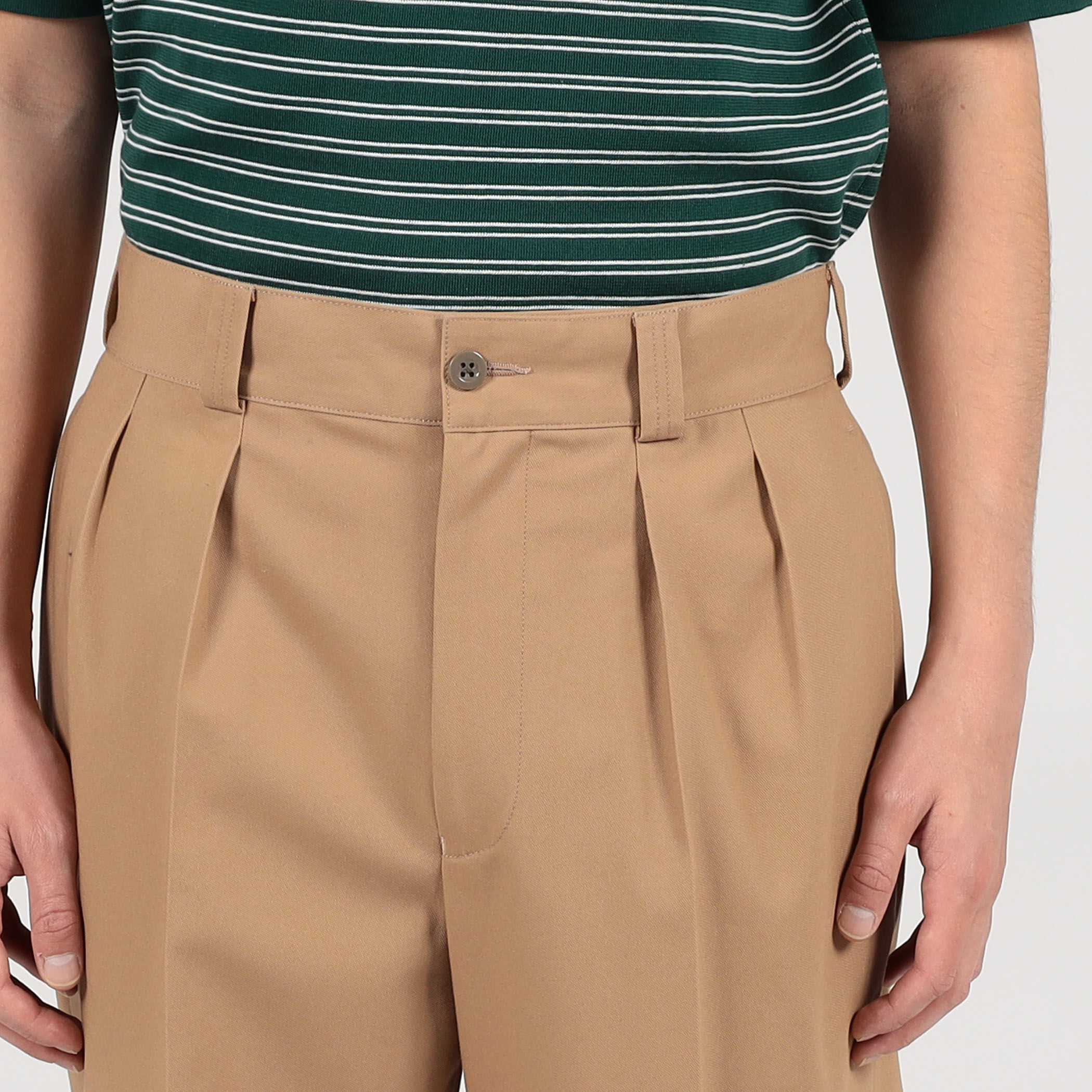 Tangent French army chino コットンツイルパンツ｜トゥモローランド