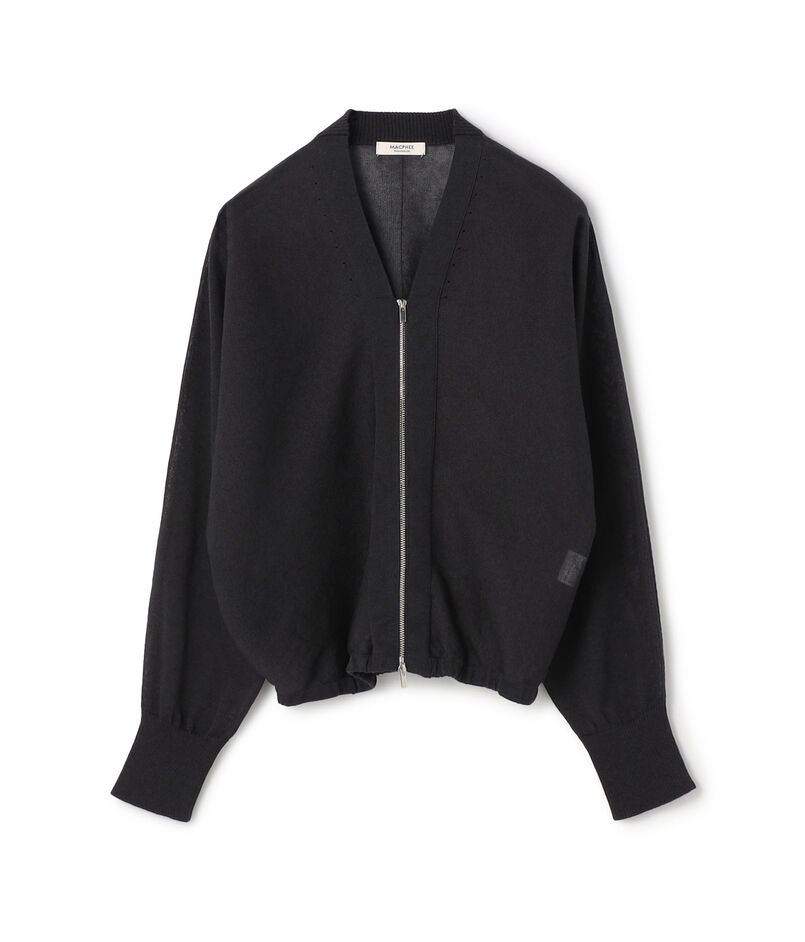 ドライレーヨン Vネックカーディガン