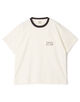 MAISON et VOYAGE コットン プリントTシャツ