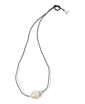 R.ALAGAN DISTORTED PEARL CHOKER ネックレス