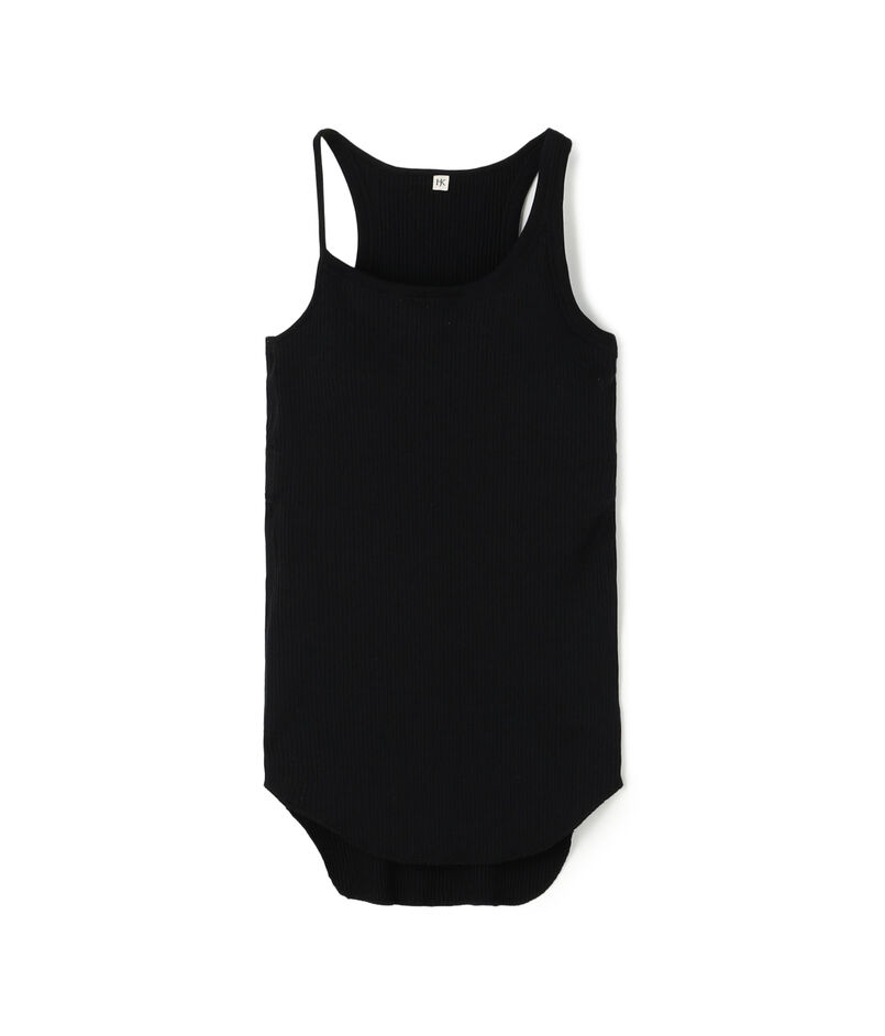 HAKUJI  コットン アシンメトリータンクトップ