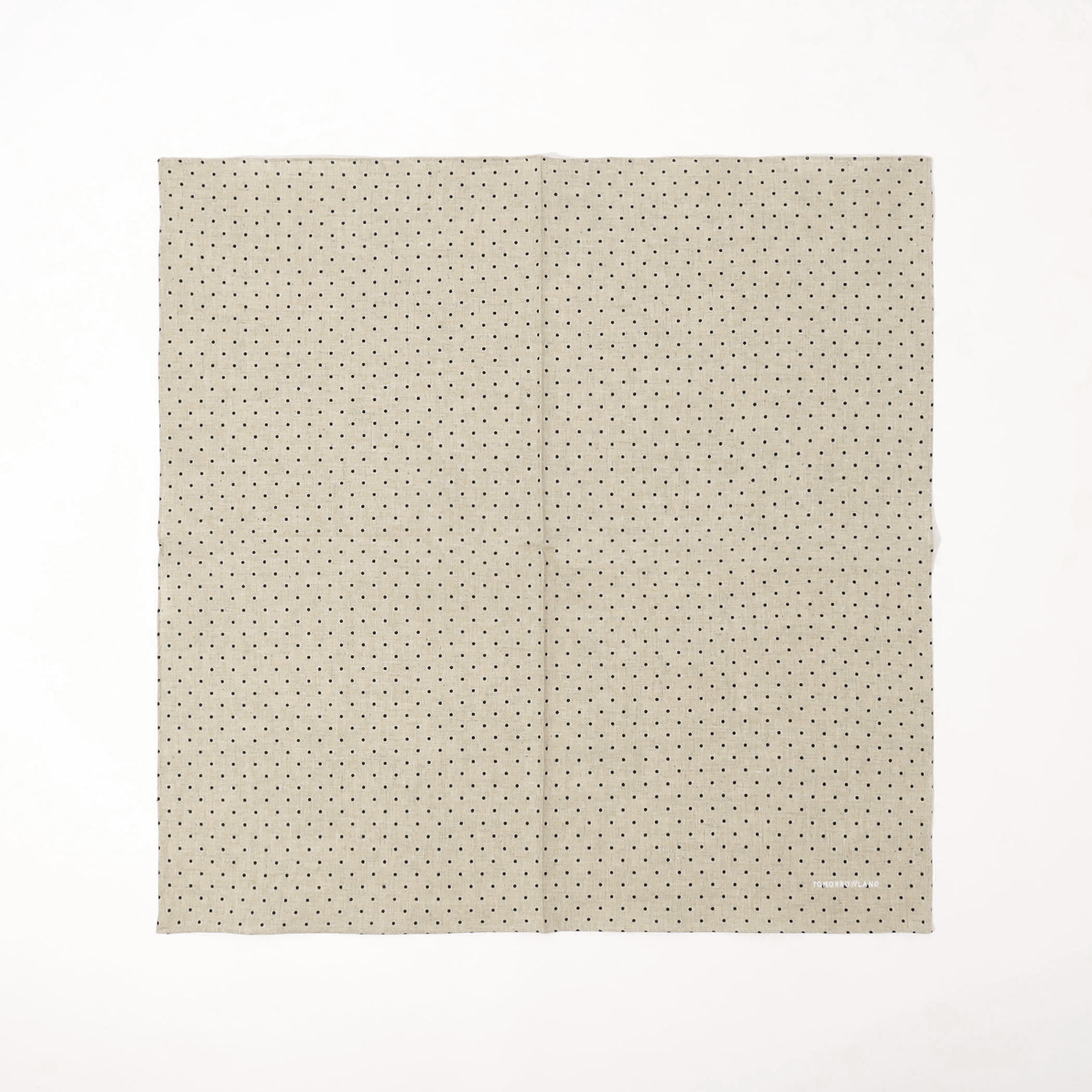 TOMORROWLAND コットンリネン ドットハンカチ｜トゥモローランド 公式通販