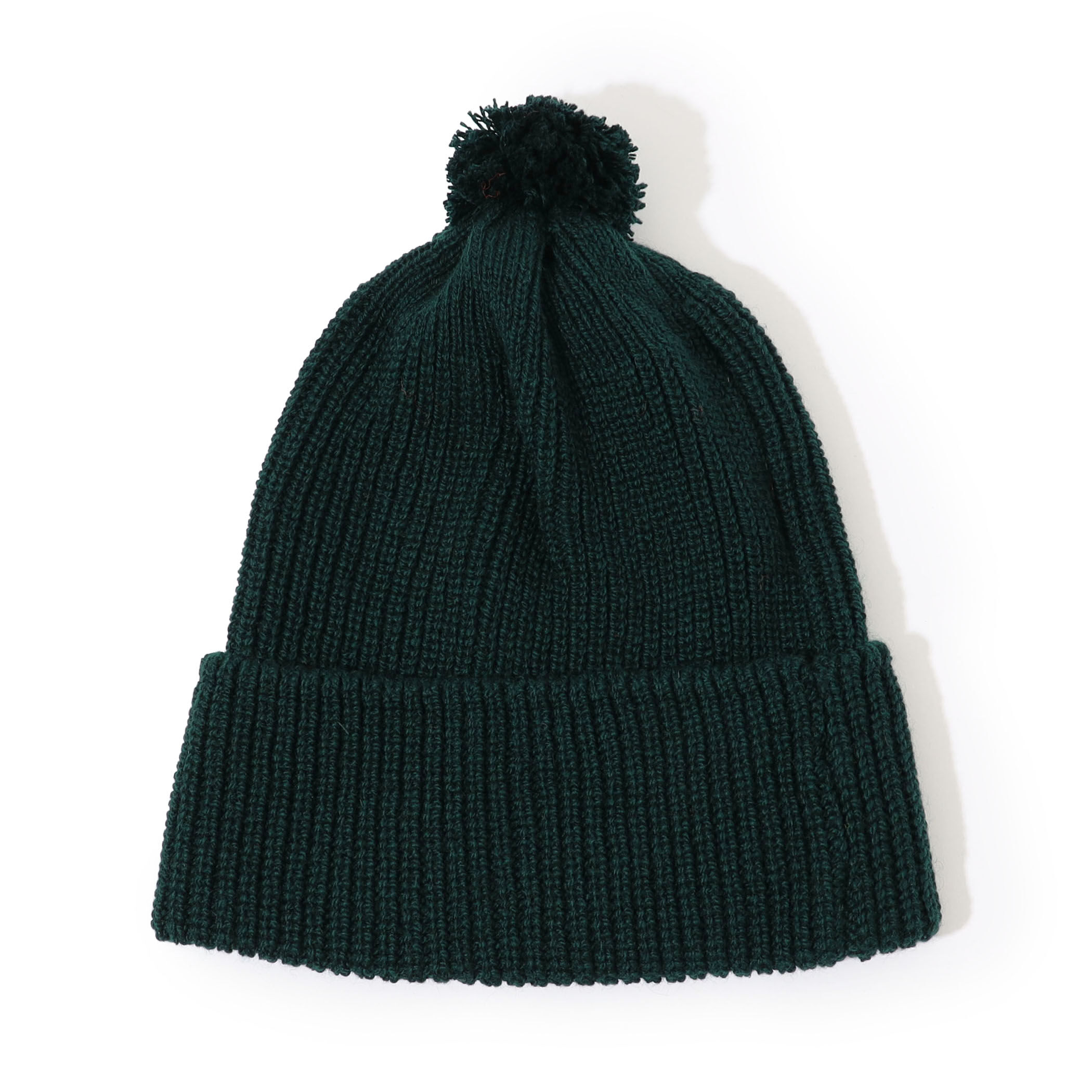 HIGHLAND2000 HC BOB CAP WITH POMPOM カシミヤニットキャップ