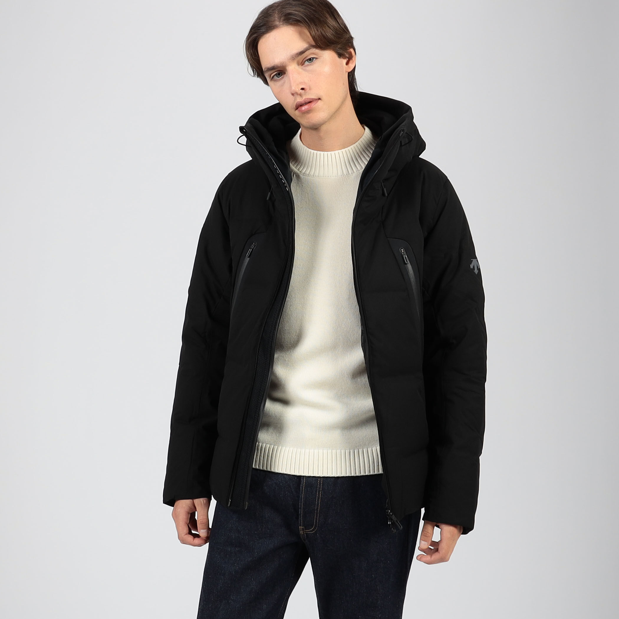 DESCENTE ALLTERRAIN MOUNTAINEER ポリエステルダウンジャケット