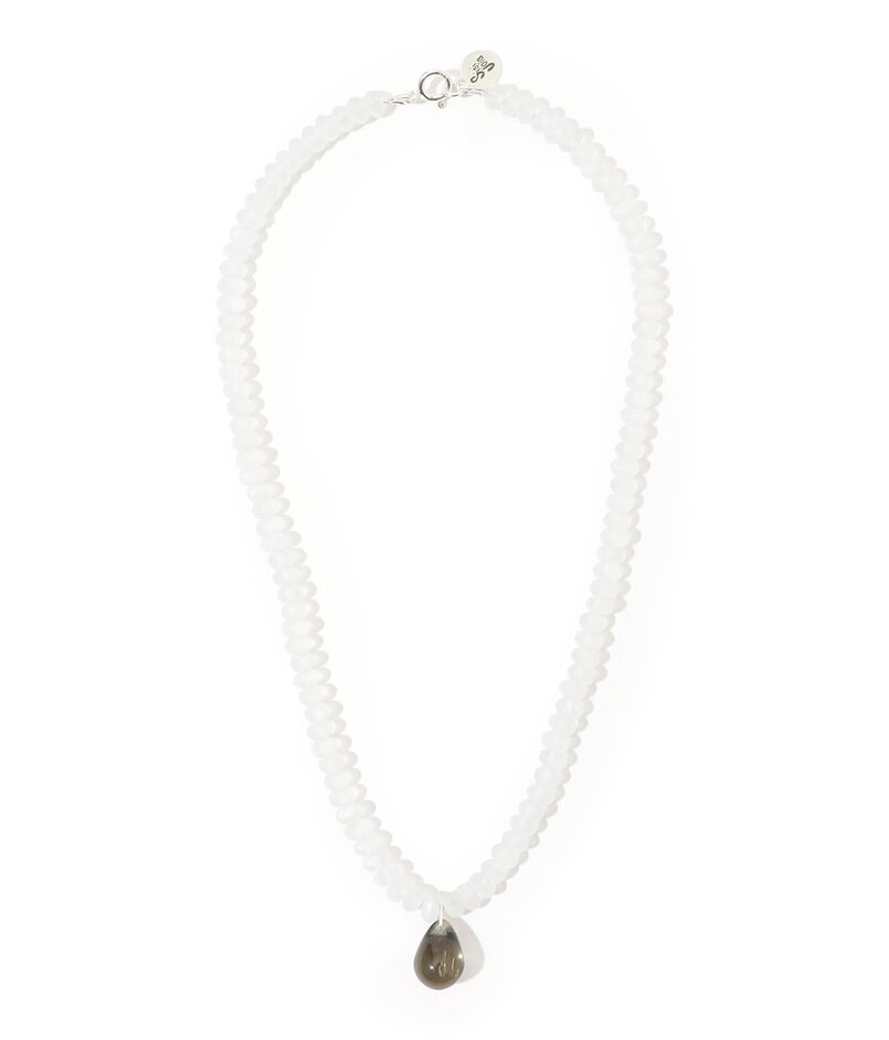 【別注】Sisi Joia CRISTAL Smokey DROP ネックレス