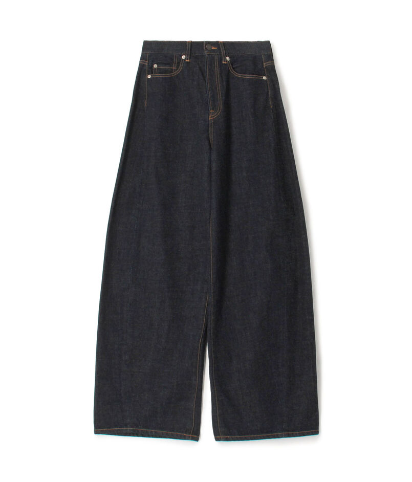 ワンウオッシュエッセンシャルデニム バルーンパンツ