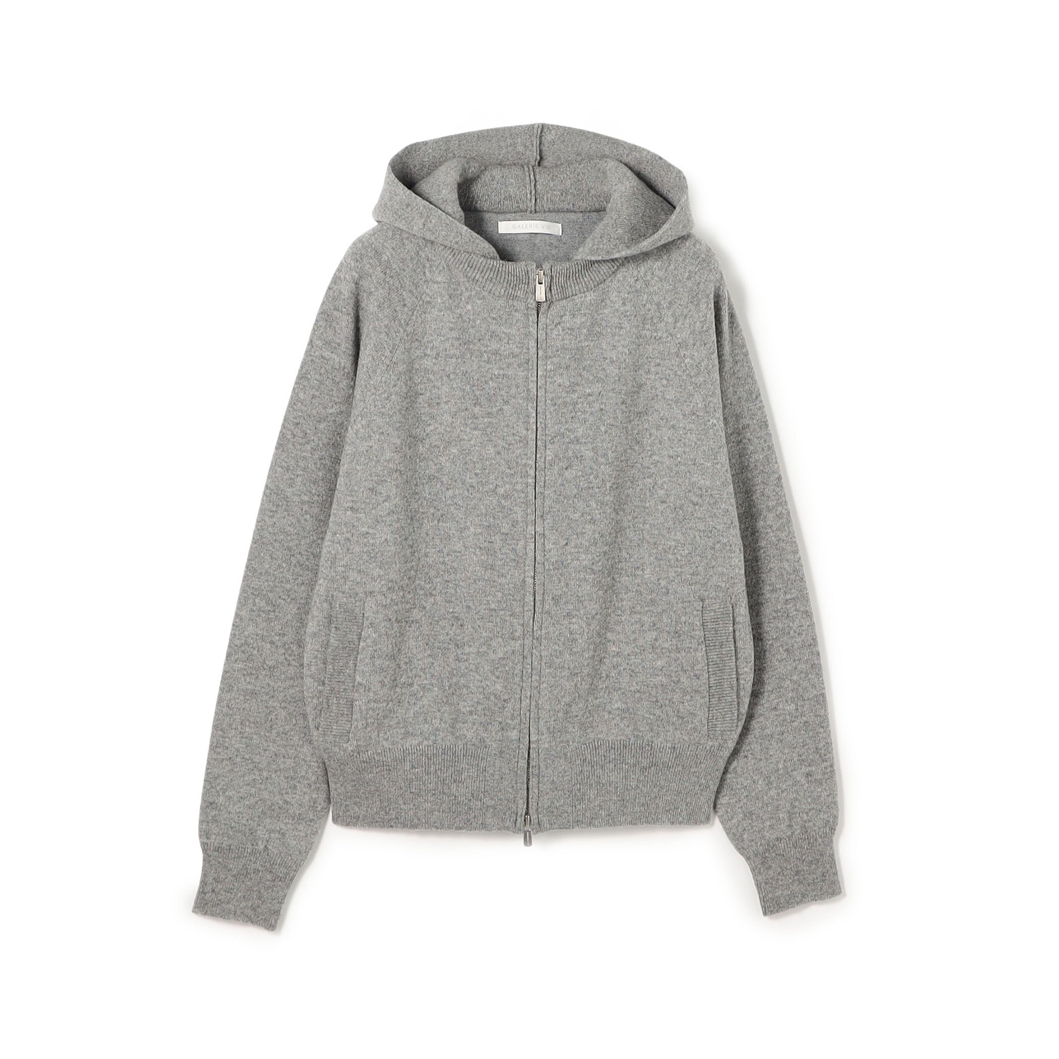 スエットニット ジップアップパーカ｜トゥモローランド 公式通販