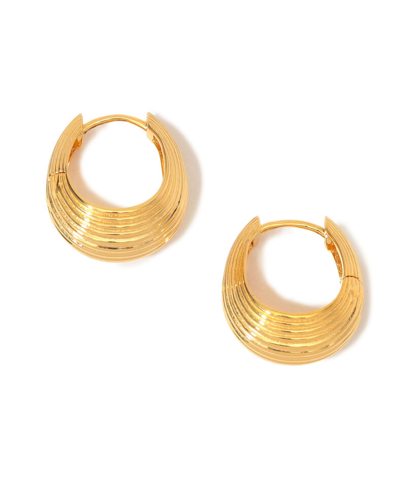 DAUGHTERS JEWELRY Dewy flute フープピアス