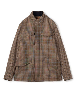 Sealup ウール ガンクラブチェック M65 ブルゾン