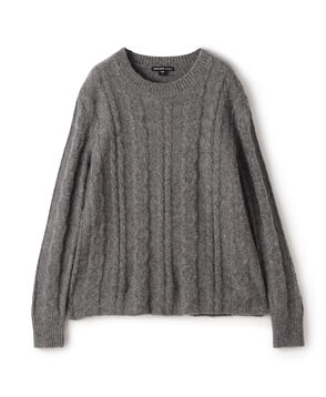 カシミヤケーブル クルーネックプルオーバー WLTC3902