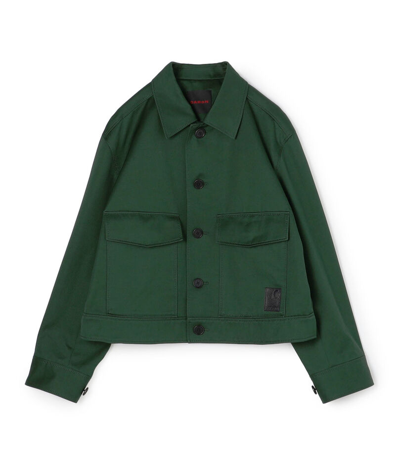 コットンツイル ショートブルゾン