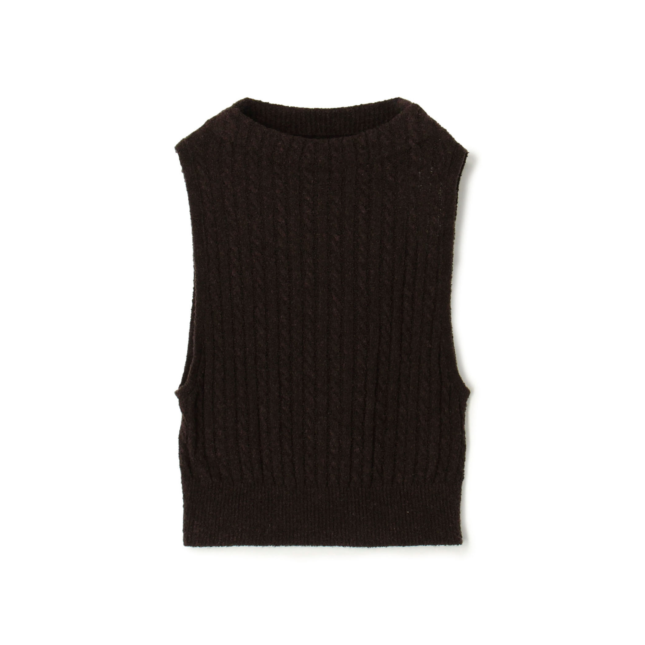 シルクループヤーン ケーブルベスト｜トゥモローランド 公式通販