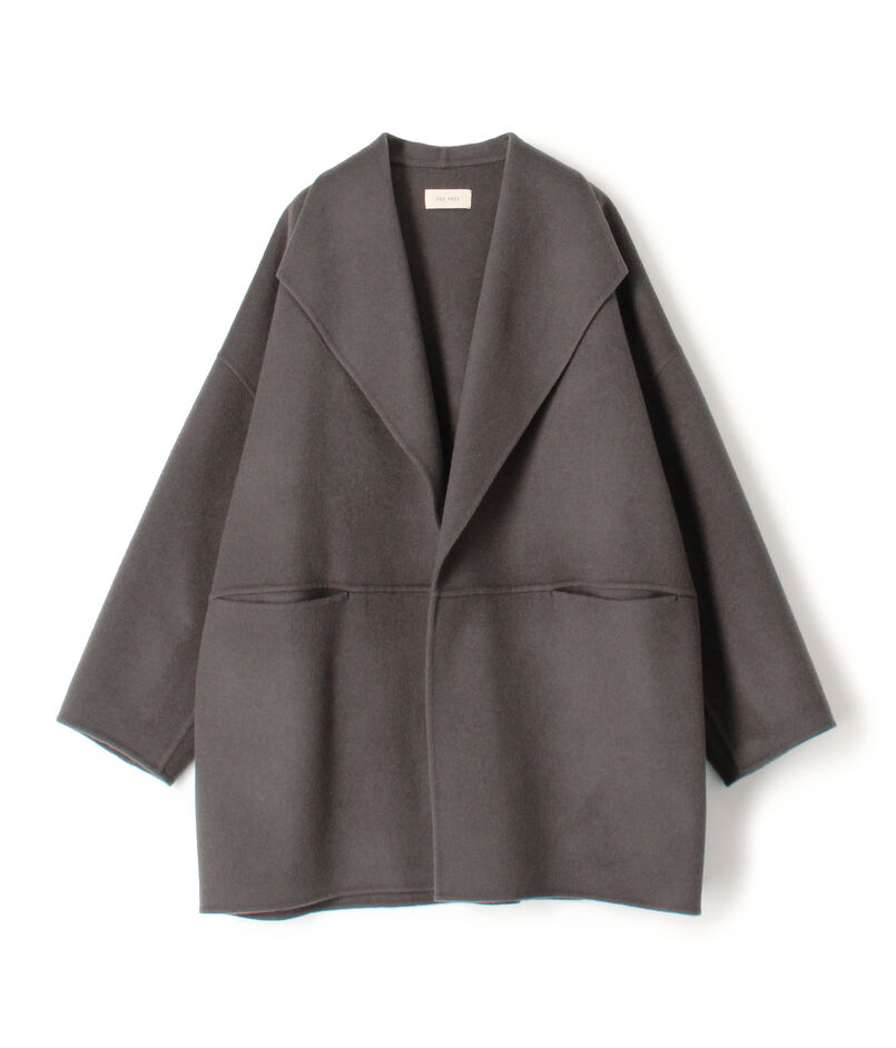 【一部WEB限定】ダブルフェイスメルトンビーバー ショートコート