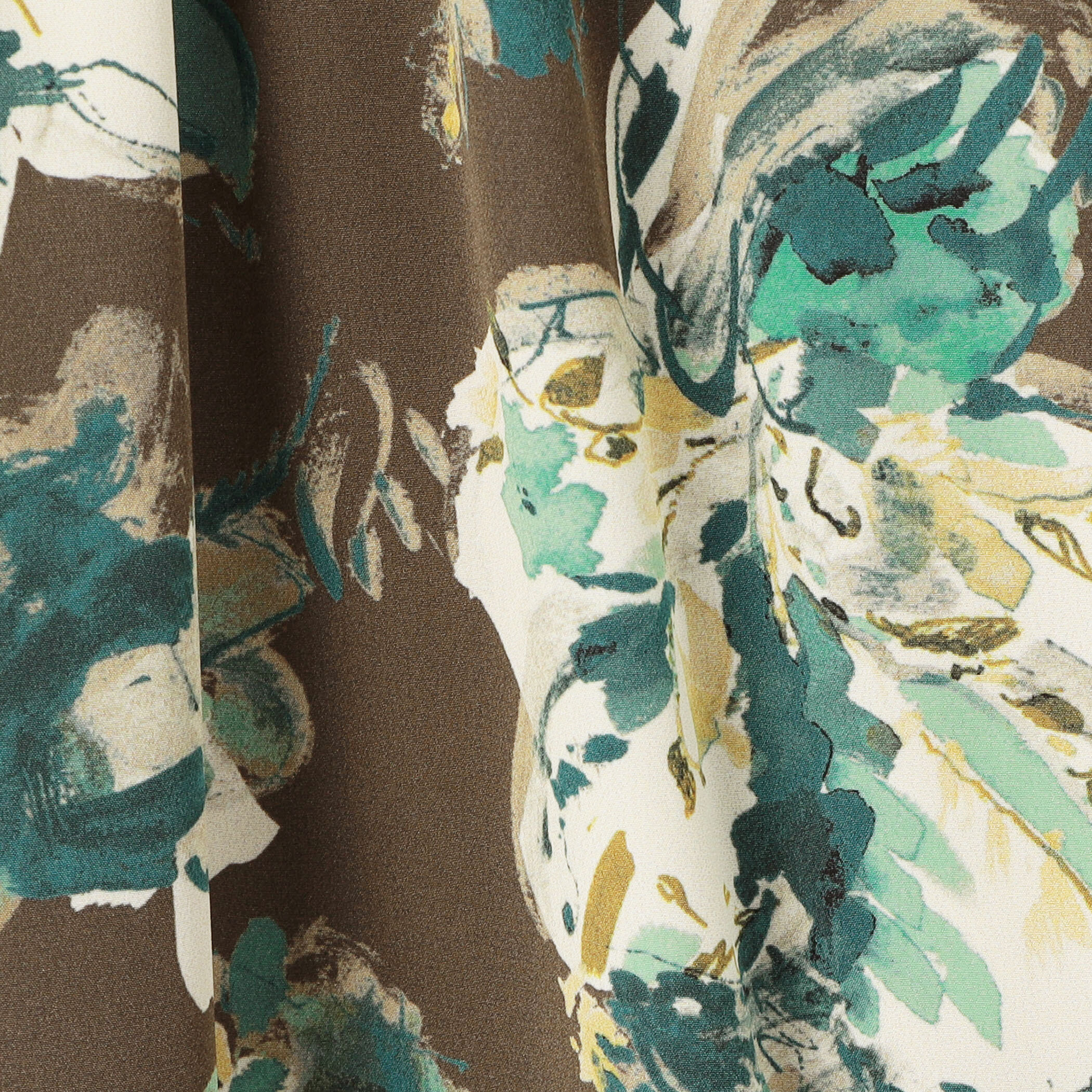 オータムガーデンプリント ネックギャザーブラウス｜トゥモローランド