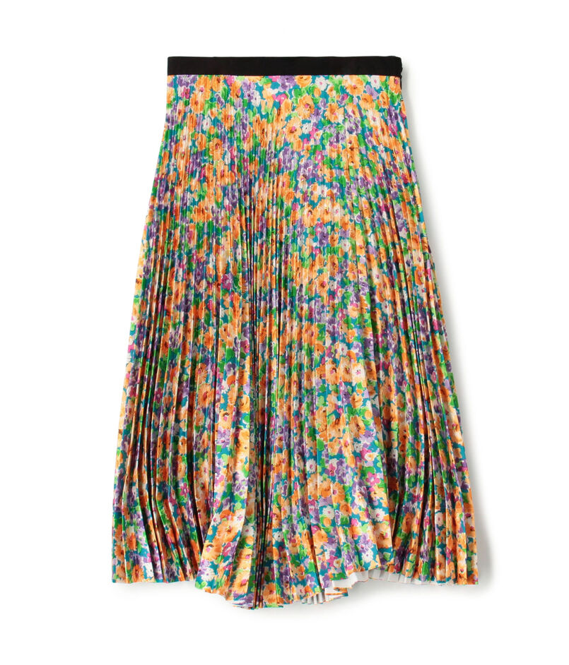 PLAN C PLEATED SKIRT