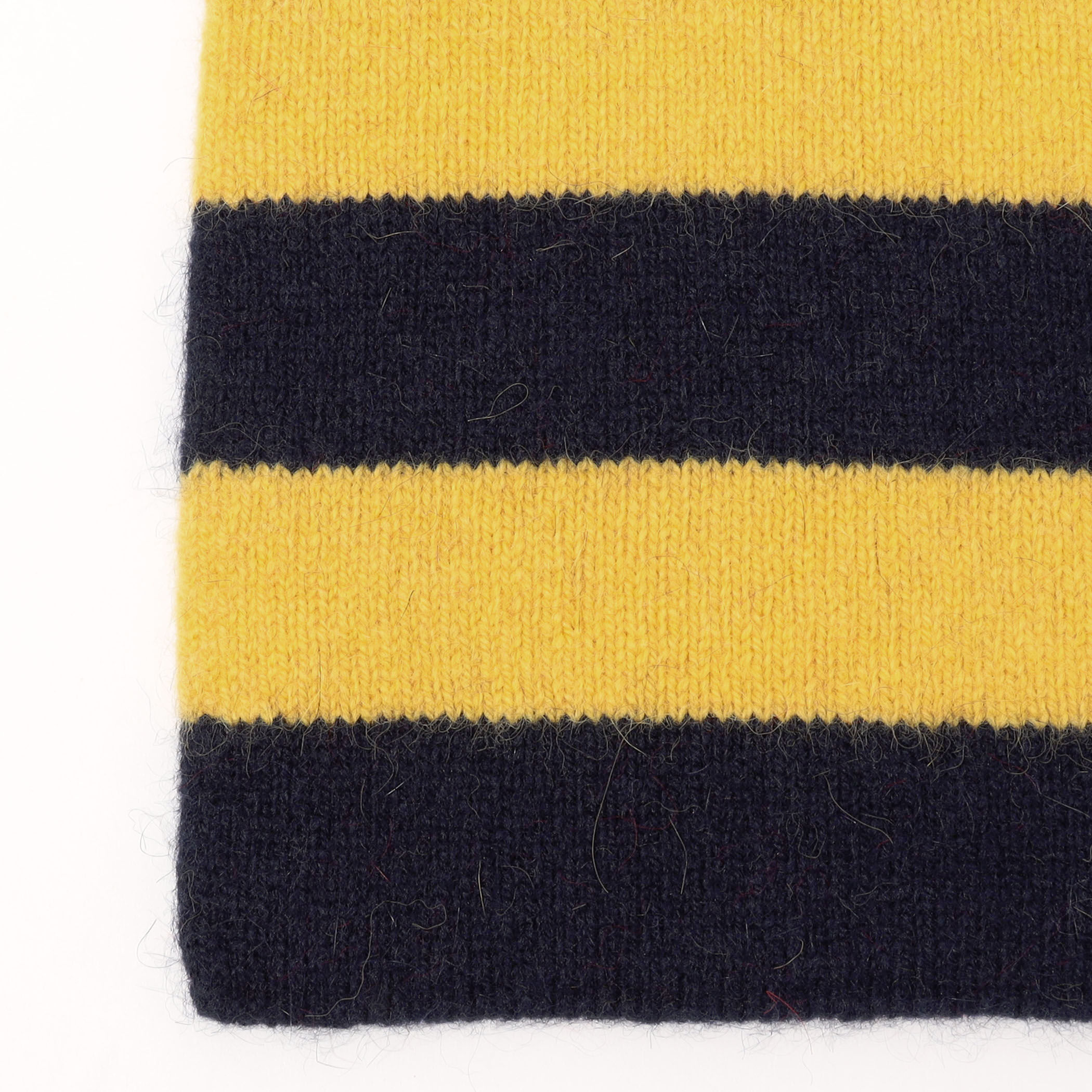 Drake's ウールアンゴラ ボーダー ニットマフラー｜トゥモローランド