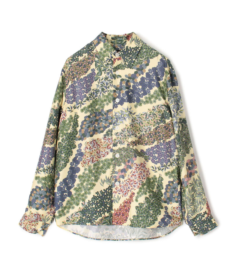 シルクツイル FLOWER RIVER レギュラーカラーシャツ