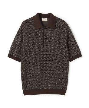 Mai Tai オリジナルモノグラム ニットポロシャツ