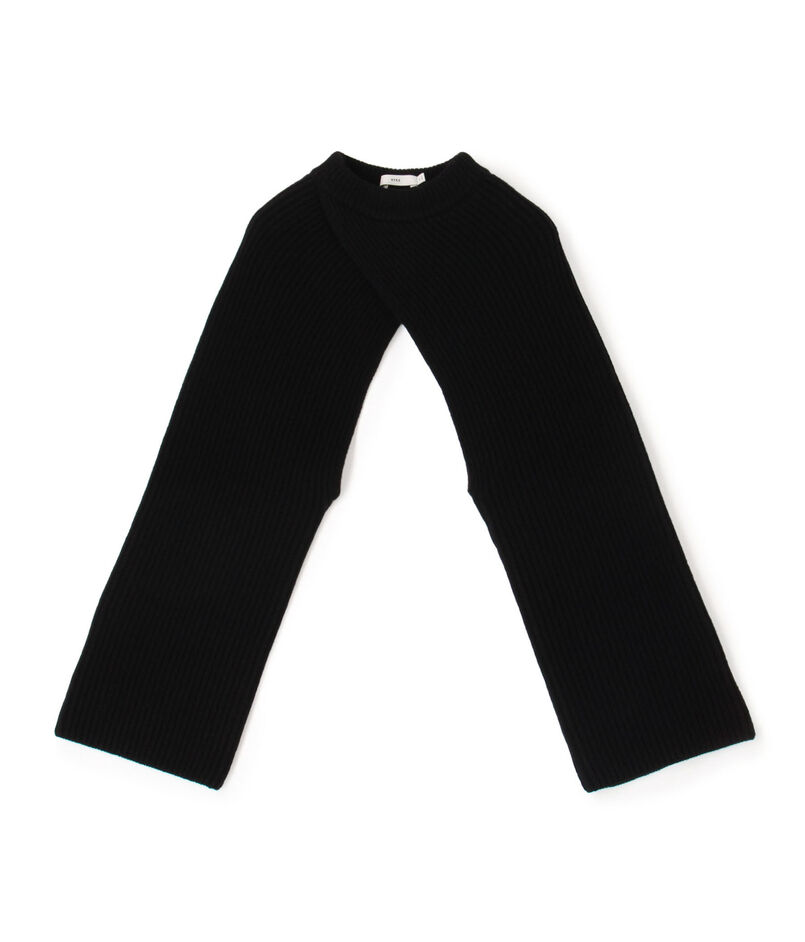 HYKE RIBBED-KNIT BOLERO リブニットボレロ