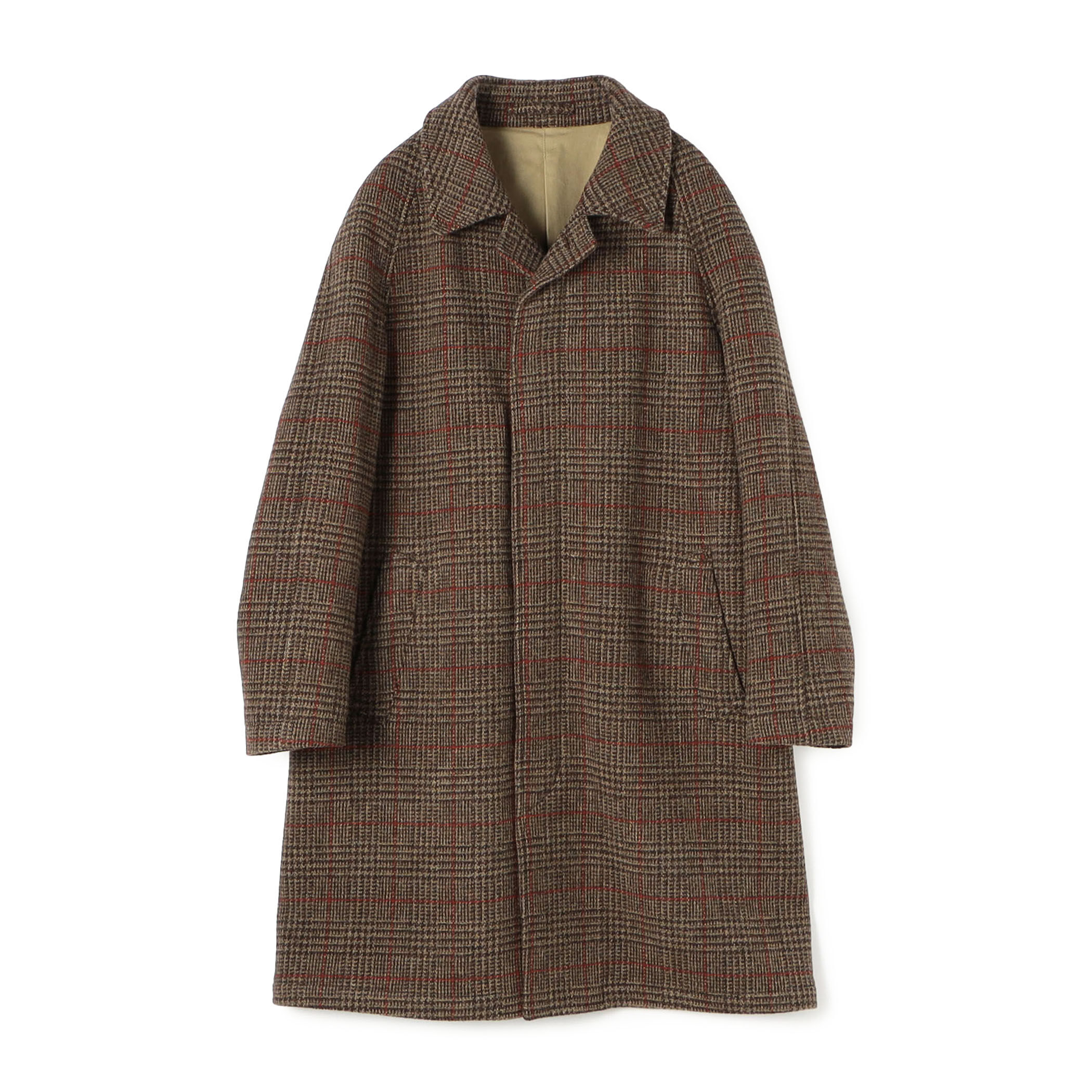 TOMORROWLAND ウールツイード コート FOX TWEED ウールツイード バルマカーンコート Fox Tweed | TOMORROWLAND