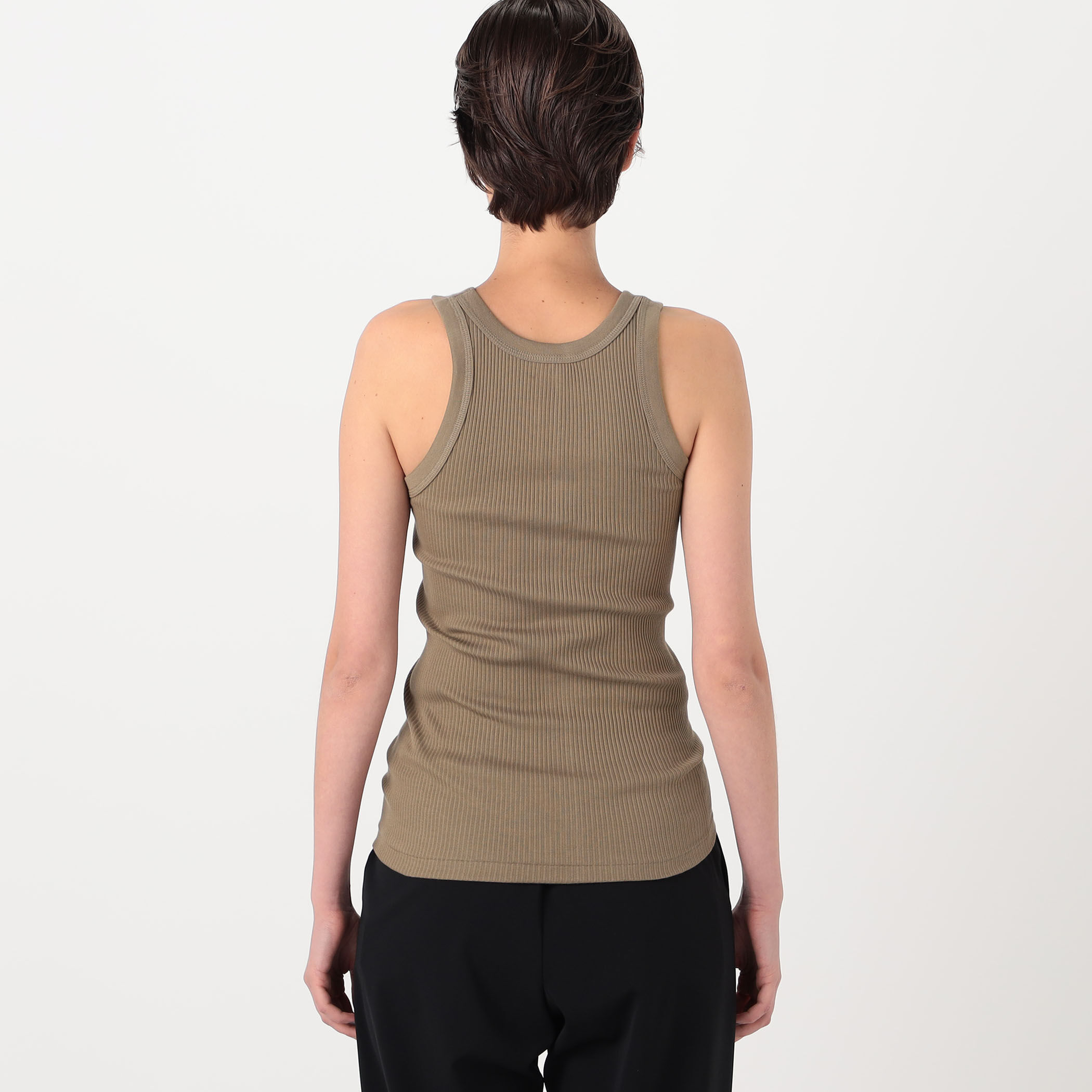 HYKE ハイク タンクトップ CROPPED TANK TOP-クロップドタンクトップ-HYKE（ハイク）通販| st company
