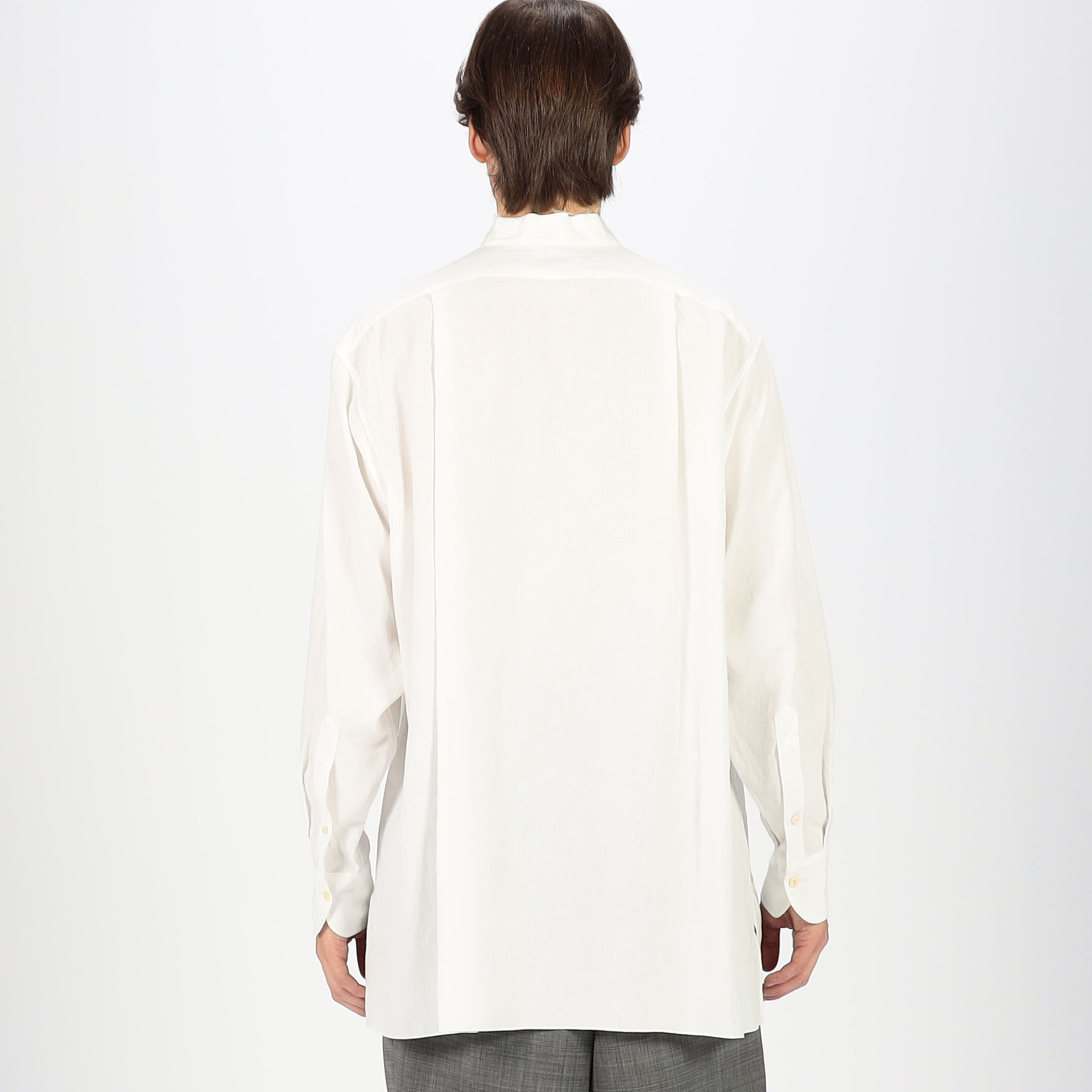 MAATEE&SONS ヘンプ スタンドカラーシャツ｜トゥモローランド 公式サイト
