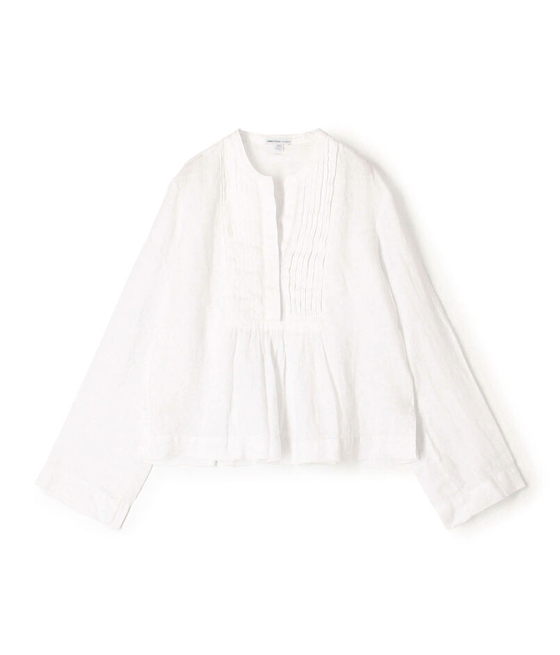 ピンタックリネントップ WKO3983