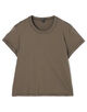 コットンジャージー クルーネックTシャツ WBEL3120