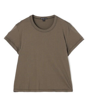 コットンジャージー クルーネックTシャツ WBEL3120