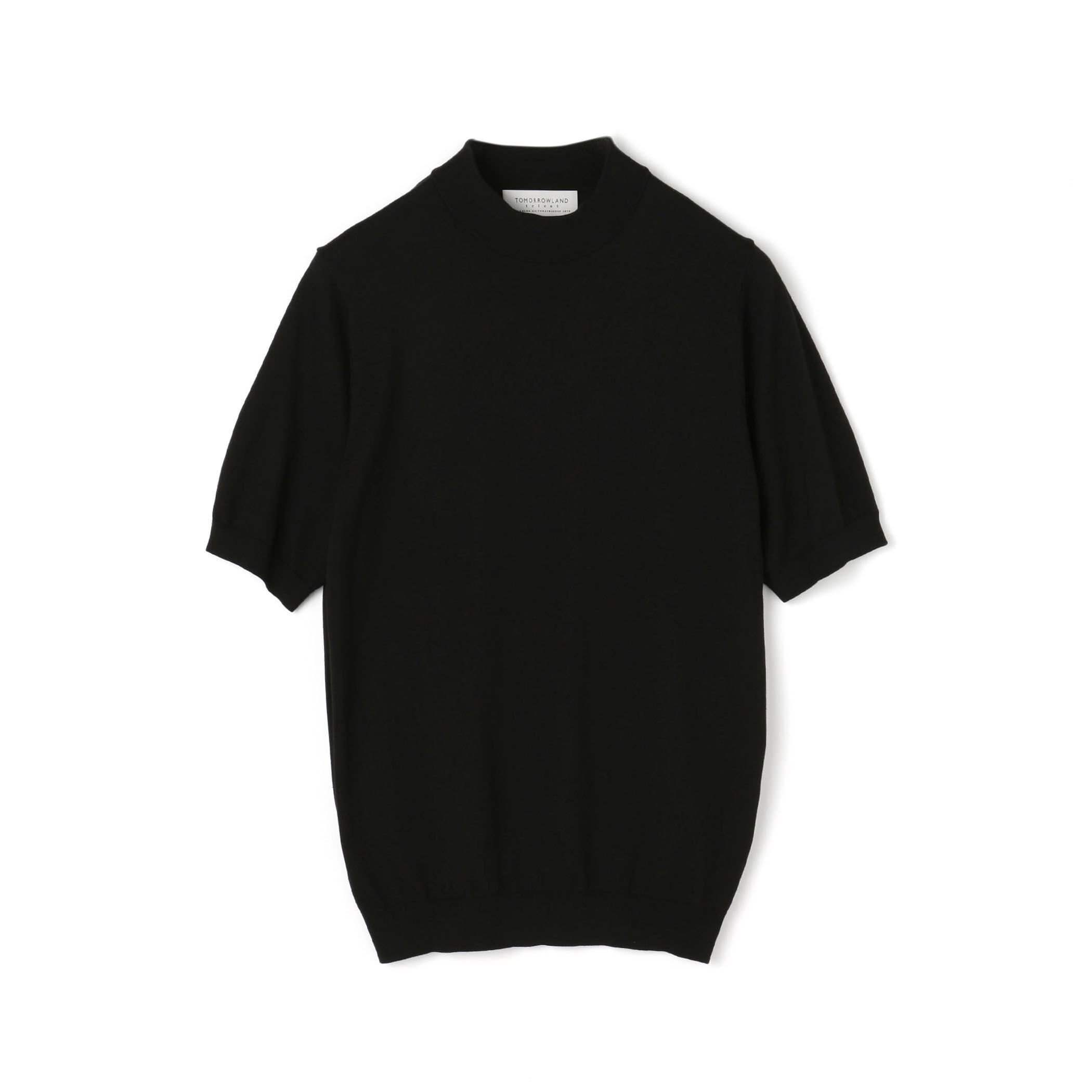 TOMORROWLAND tricot シルクコットン モックネックプルオーバー