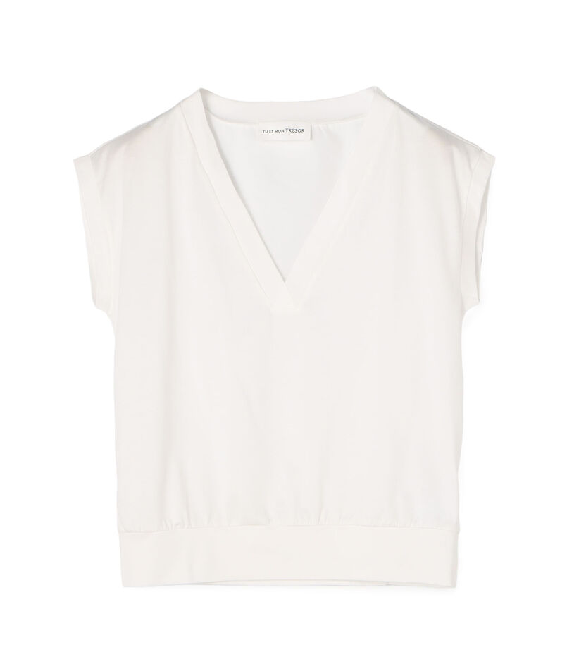 Tu es mon Tresor V-Neck Vest トップス