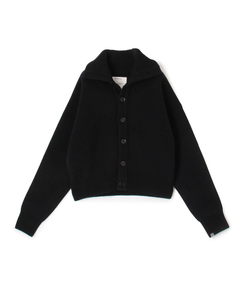 extreme cashmere clement ハイネックカーディガン