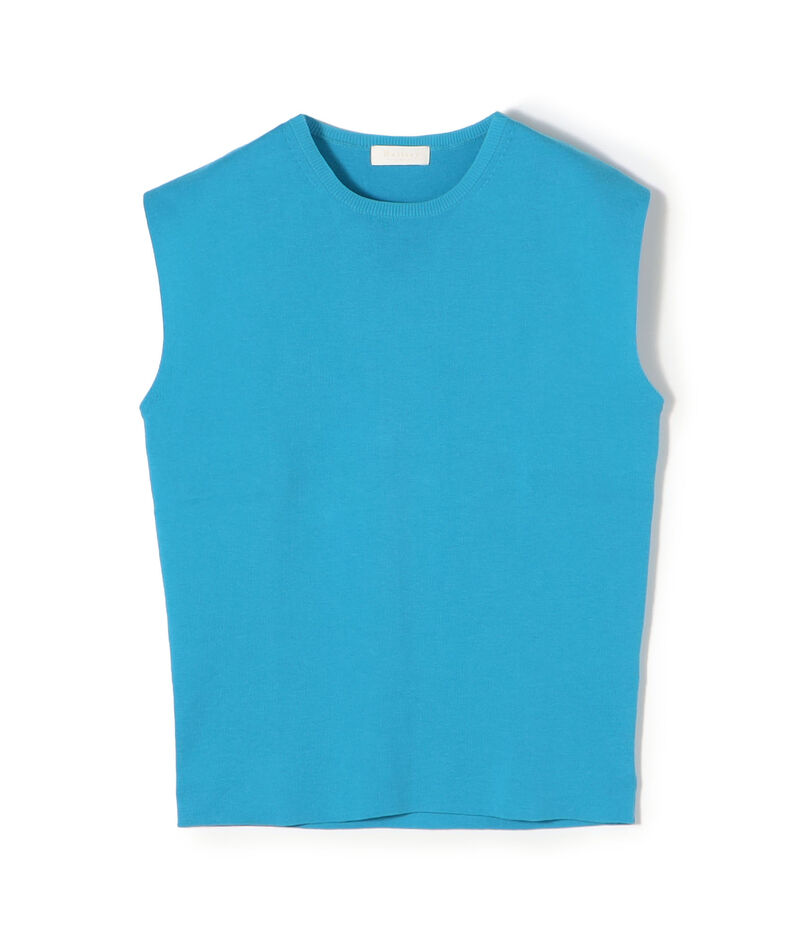 ハイゲージコットン ノースリーブプルオーバー