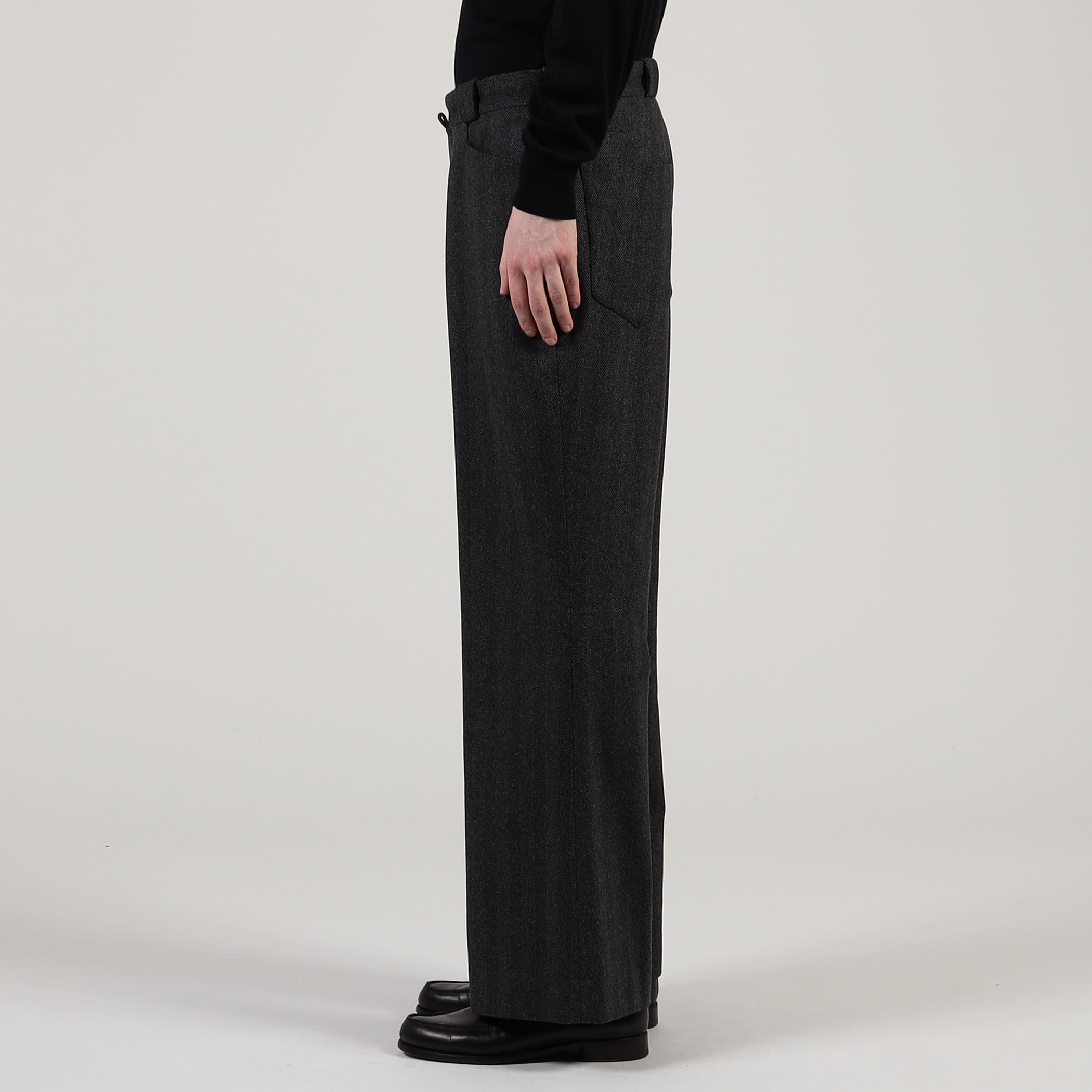 MAATEE&SONS ノープリーツスラックス MAATEE＆SONS ノープリーツ Lポケットスラックス