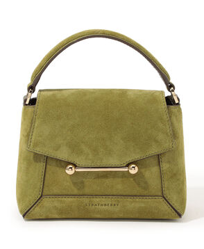 STRATHBERRY MOSAIC NANO SUEDE ハンドバッグ