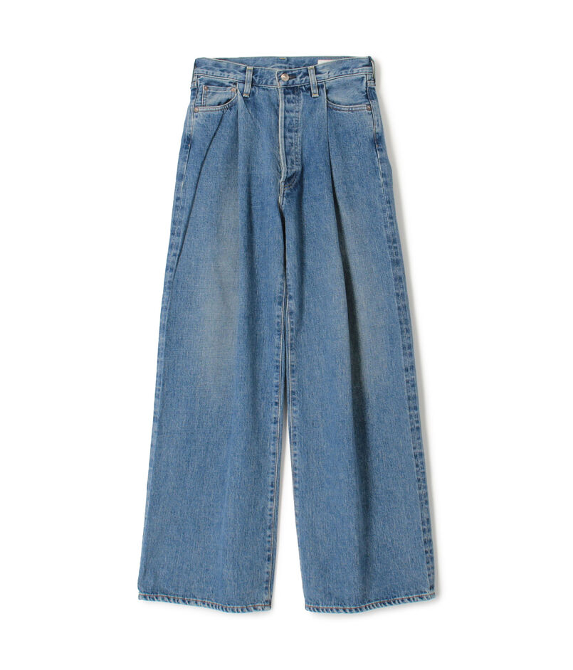 HYKE DENIM WIDE LEG JEANS サイズ:2