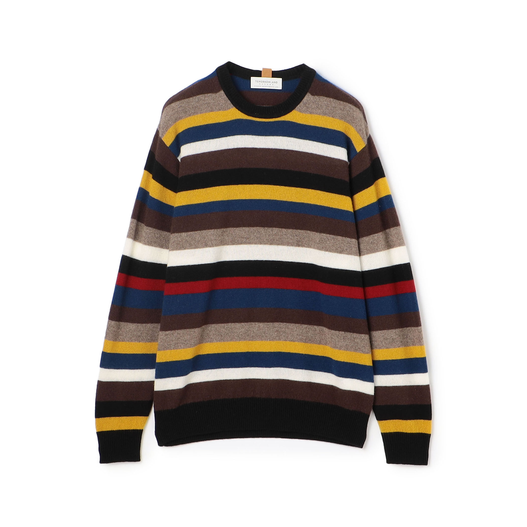 TOMORROWLAND tricot カシミヤ マルチボーダーニット｜トゥモローランド 公式通販