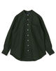 APPLETREES OPEN TRAVELER SHIRT リネン バンドカラーシャツ