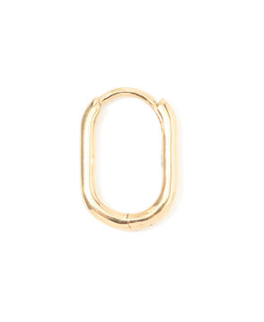 Metier Oval Clicker 片耳フープピアス