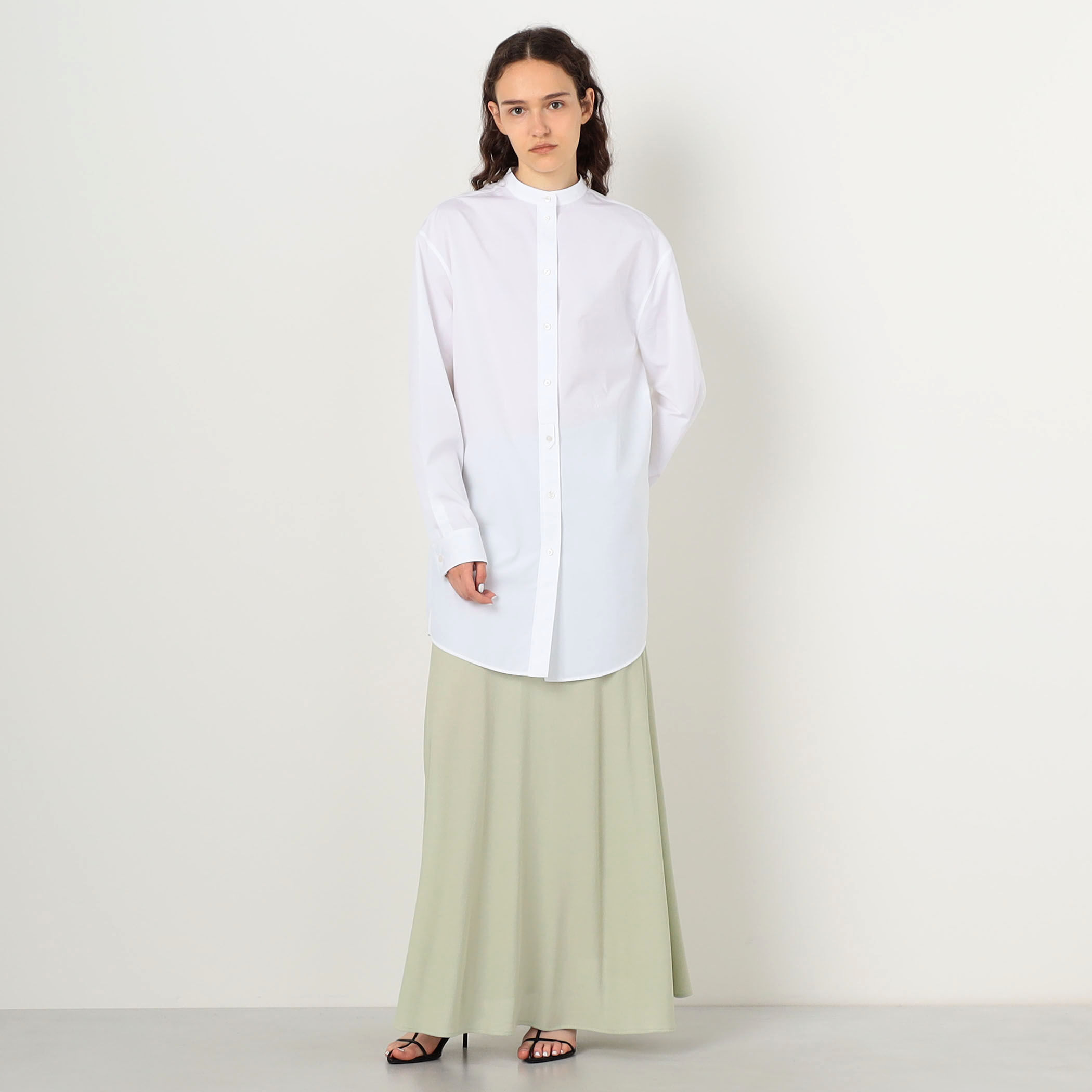[定価12万]jil sander バンドカラーシャツ JIL SANDER WEDNESDAY バンドカラーシャツ｜トゥモローランド 公式サイト