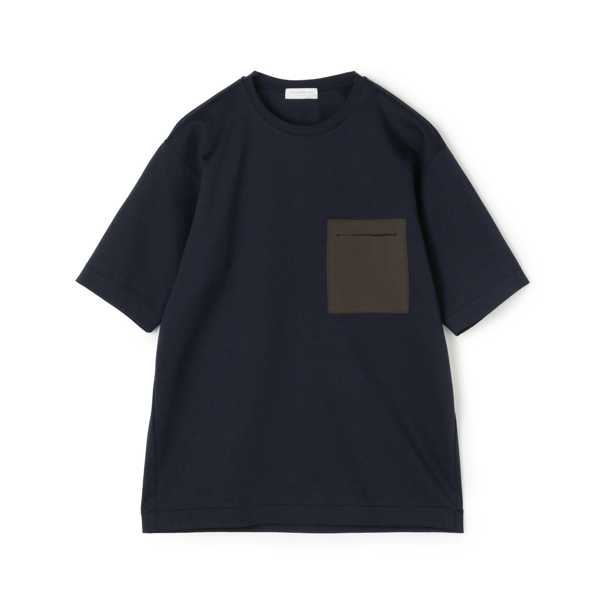 TOMORROWLAND / トゥモローランド コットンロゴプリント Tシャツ コットン プリントポケットTシャツ｜トゥモローランド 公式通販