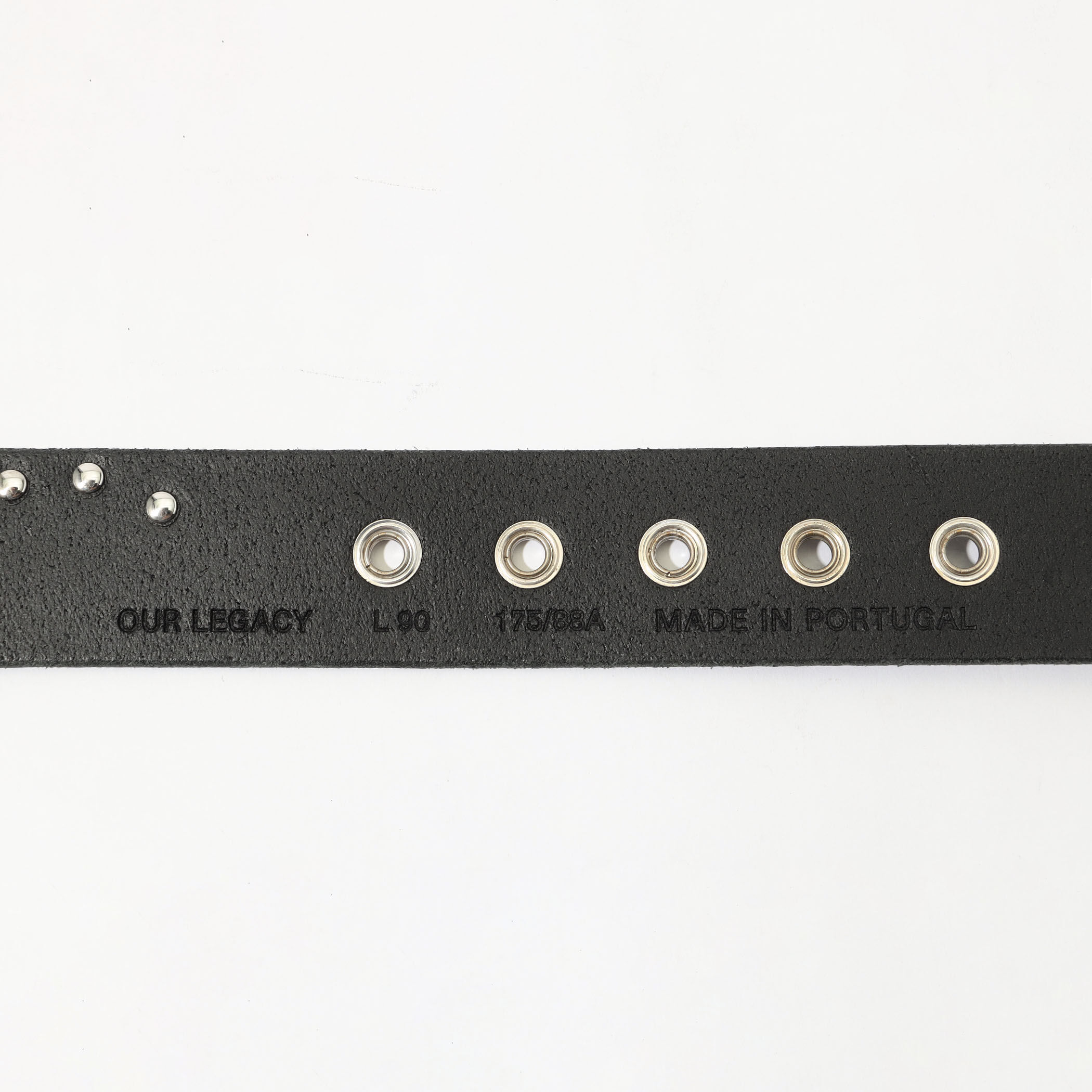Our Legacy VORTEX BELT スタッズレザーベルト 13739_39400a4cd0-a4258vs_1-