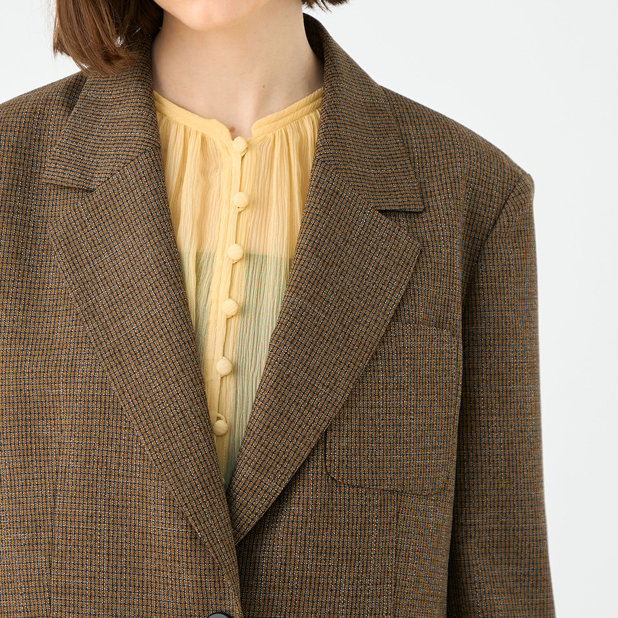 【完売品】 トゥモローランド Ballsey ダブル ウール ジャケット 36 完売品】 トゥモローランド Ballsey ダブル ウール ジャケット