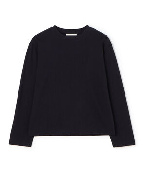 コットン吊り天竺 ロングスリーブプルオーバー