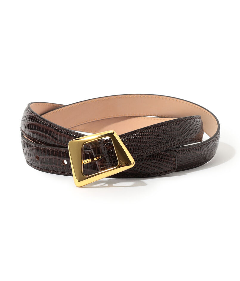 ATELIER AMBOISE PYTHON レザーベルト