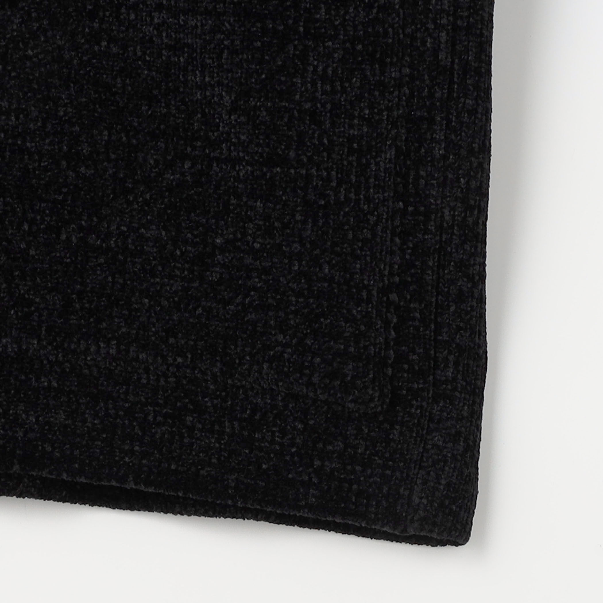 ポリエステルシェニールヤーン ダブルブレステッドニットジャケット